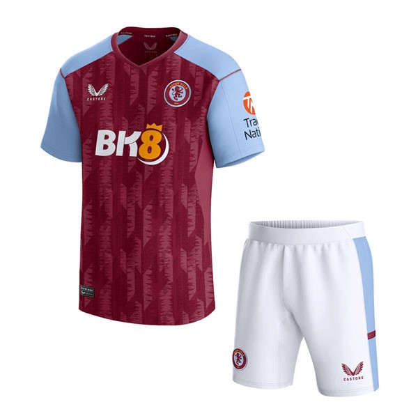 Camiseta Aston Villa Primera equipo Niño 2023-24